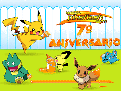Wallpaper del 7o Aniversario de Pikaflash