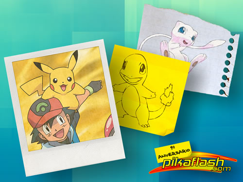 Pokemon wallpaper Ash & Pikachu
